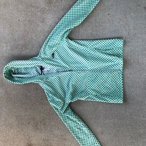 Girls North face fleece jacket